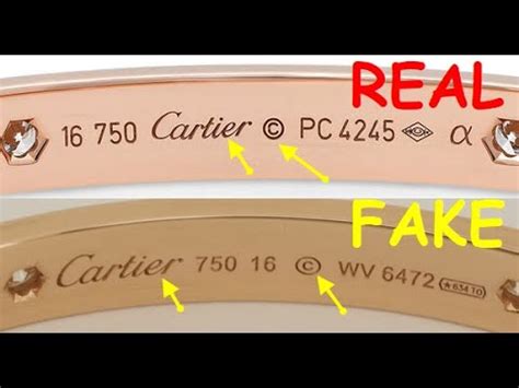 cartier nail bracelet real or fake